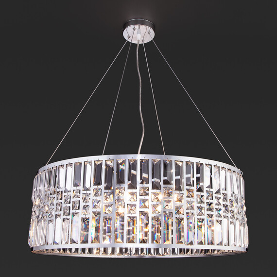 Подвесная люстра Умный дом 10125/8 хром, фото , изображение 3