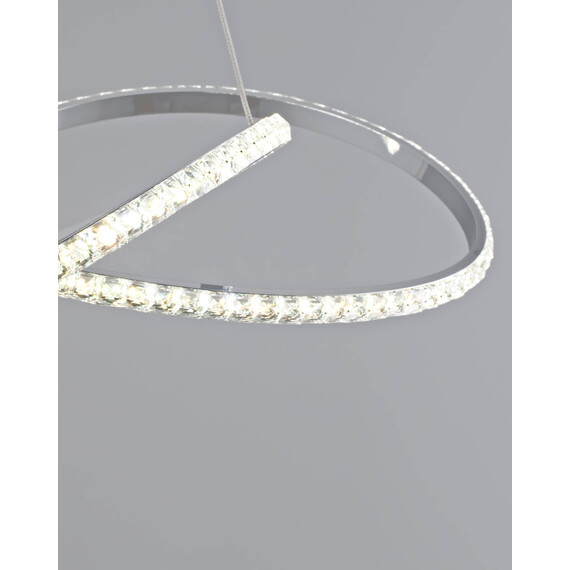 Светодиодная подвесная люстра с пультом Moderli V2787-PL Ello LED 120W, фото , изображение 2