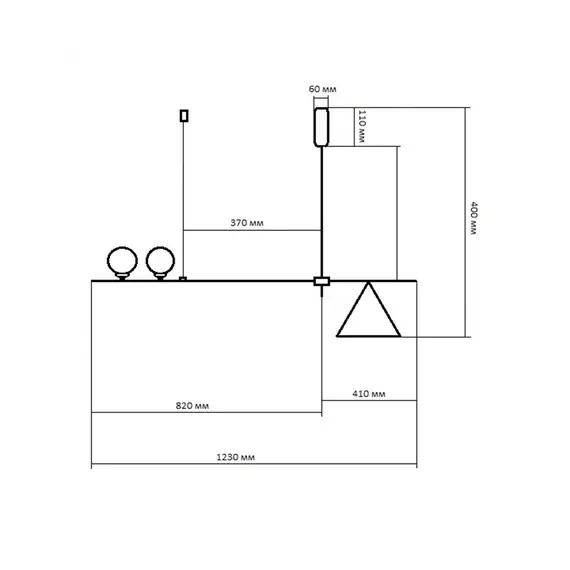 Подвесная люстра Kink Light Пулл 07620-2+1,19, фото , изображение 2