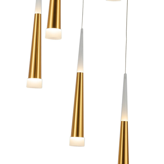 Подвесная светодиодная люстра Kink Light Рэй 6114-5A,33, фото , изображение 2