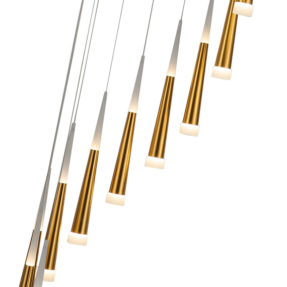 Подвесная светодиодная люстра Kink Light Рэй 6114-15A,33, фото , изображение 2