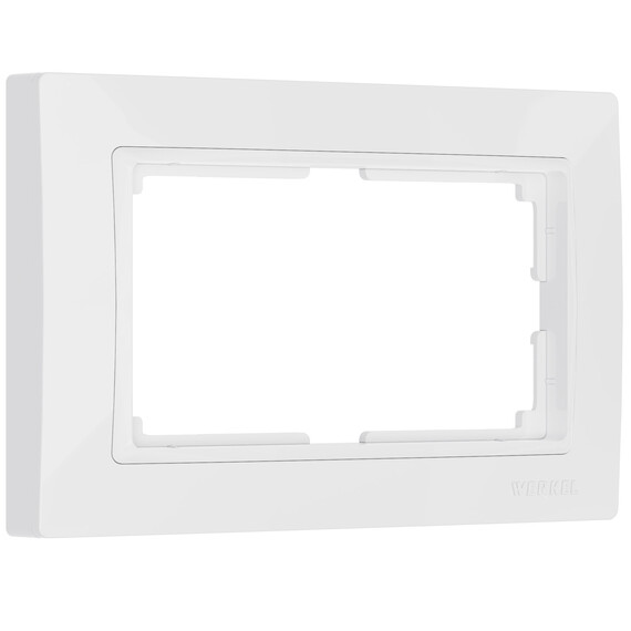 Рамка для двойной розетки Werkel Snabb basic белый W0082001 4690389161490, фото 