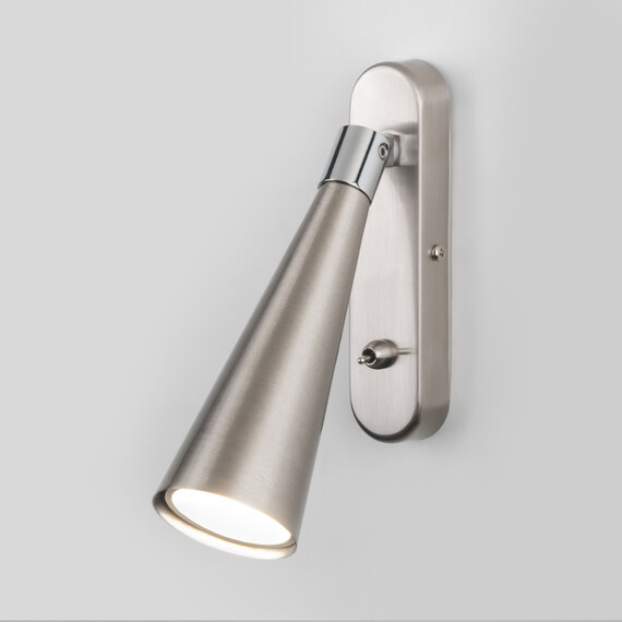 Настенный светильник Horn GU10 SW MRL 1010 сатинированный никель, фото 