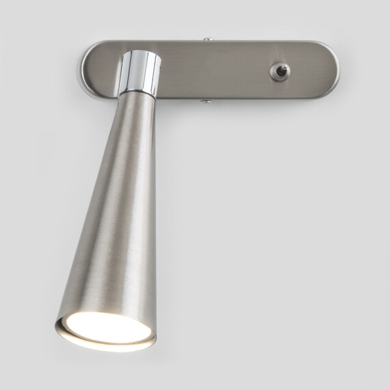 Настенный светильник Horn GU10 SW MRL 1010 сатинированный никель, фото , изображение 2