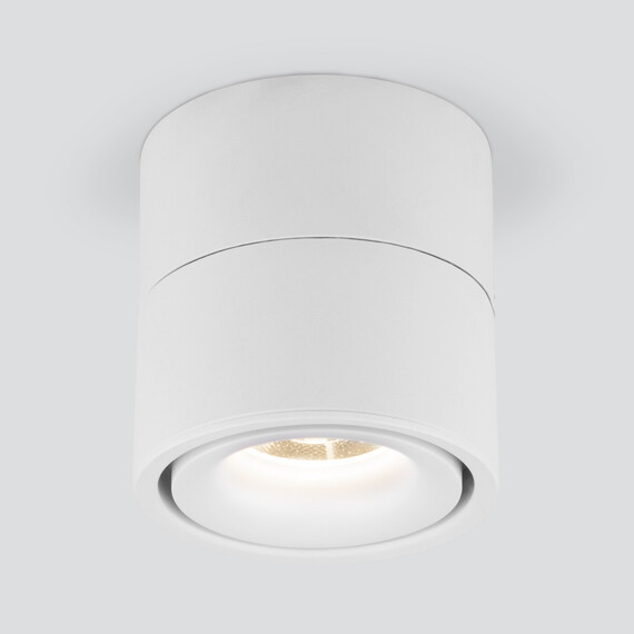 Накладной светодиодный светильник DLR031 15W 4200K 3100 белый матовый, фото , изображение 2