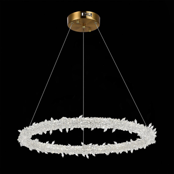 SL6105.203.01 Люстра подвесная ST-Luce Золотистый/Прозрачный LED 1*58W 3000 - 6500K Lucchero, фото , изображение 6