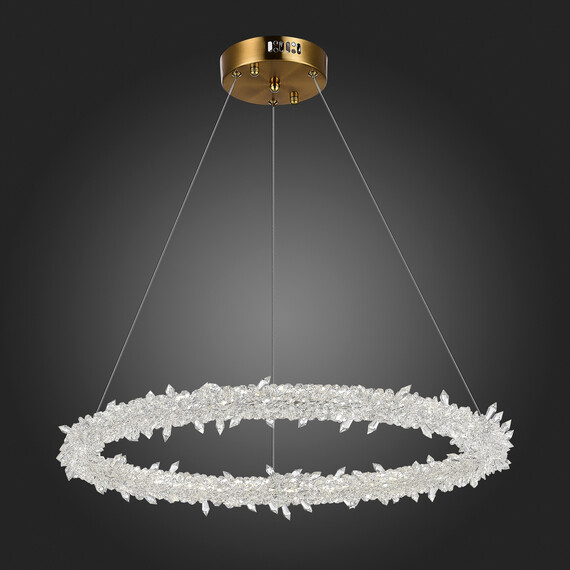 SL6105.203.01 Люстра подвесная ST-Luce Золотистый/Прозрачный LED 1*58W 3000 - 6500K Lucchero, фото , изображение 7