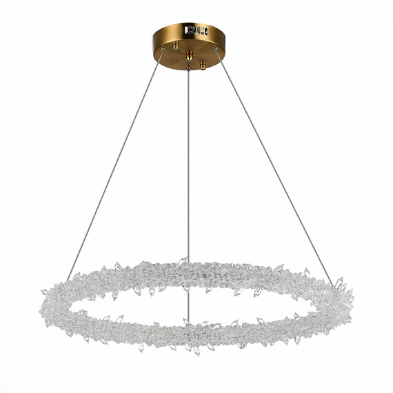 SL6105.203.01 Люстра подвесная ST-Luce Золотистый/Прозрачный LED 1*58W 3000 - 6500K Lucchero, фото , изображение 2