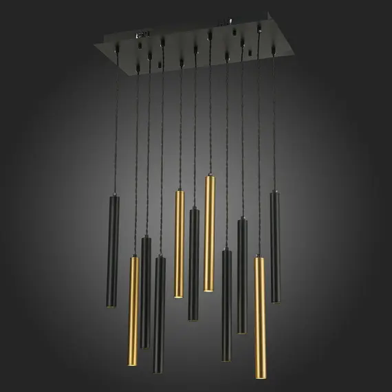 ST153.443.33 Люстра подвесная Черный LED 1*33W 4000K 2 805Lm Ra  IP20 L600xW300xH320 180-240V Подвесной светильник, фото , изображение 5