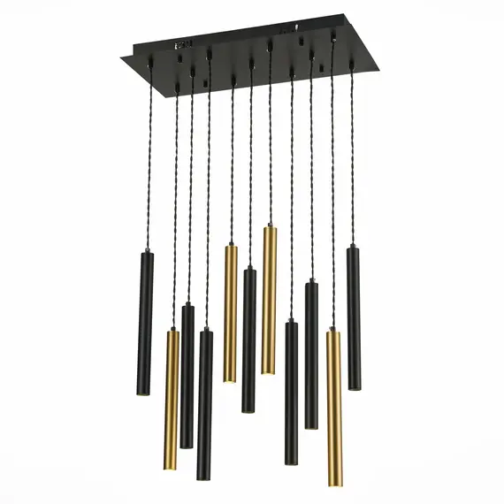 ST153.443.33 Люстра подвесная Черный LED 1*33W 4000K 2 805Lm Ra  IP20 L600xW300xH320 180-240V Подвесной светильник, фото 