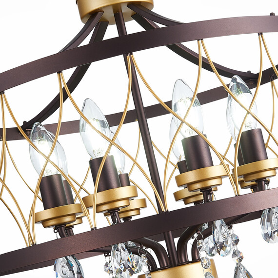 Подвесная люстра ST Luce Grassо SL789.423.08, фото , изображение 4