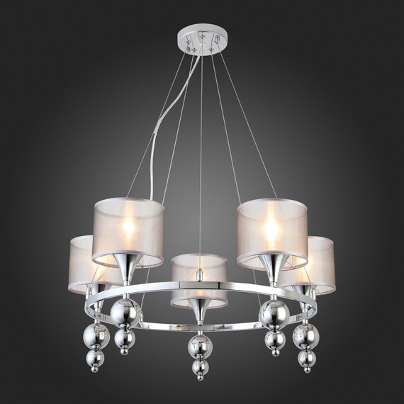 Подвесная люстра Evoluce Pazione SLE107103-05, фото , изображение 7