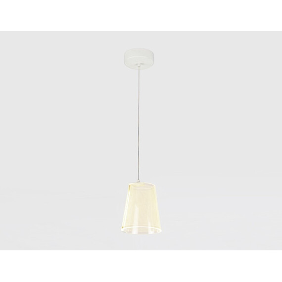 Подвесной светодиодный светильник AK4112 WH белый 19W D150*980 (Без ПДУ), фото , изображение 2