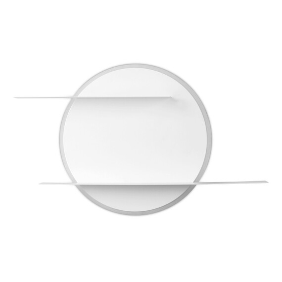 Настенный светодиодный светильник с полками FW102 WH/S белый/песок LED 4200K 28W 420*250*120, фото , изображение 2