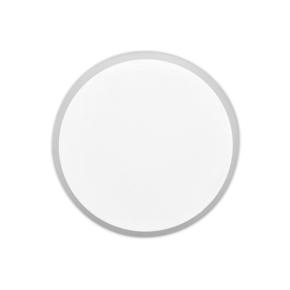 Настенный светодиодный светильник FW104 WH/S белый/песок LED 3000K 12W D180*40, фото , изображение 2