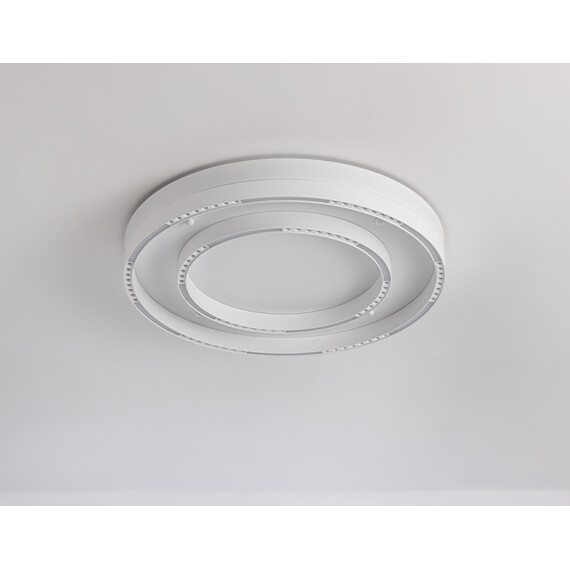 Светильник потолочный светодиодный FL5821 WH белый 55W 3000K/4200K/6400K D600*75 (без ПДУ), фото , изображение 5