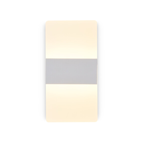 Настенный светодиодный светильник из акрила FW200 WH/FR белый/белый матовый LED 3000K/4200K/6400K 4W 220*110*40, фото , изображение 4