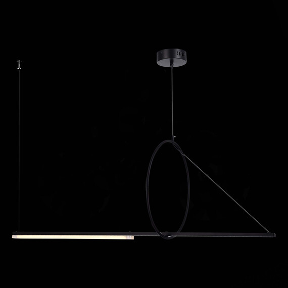 SL6113.403.01 Светильник подвесной ST-Luce Черный LED 1*12W 4000K GAIA, фото , изображение 4