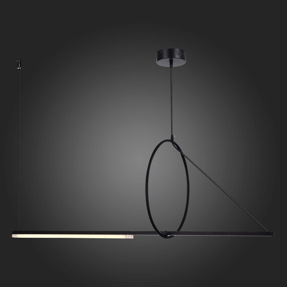 SL6113.403.01 Светильник подвесной ST-Luce Черный LED 1*12W 4000K GAIA, фото , изображение 5