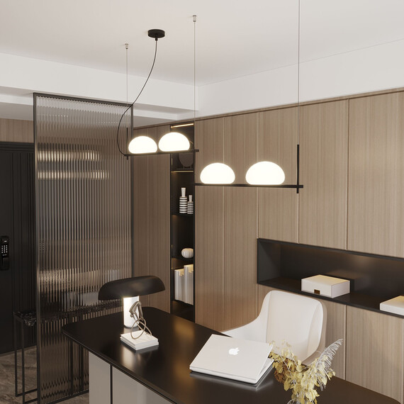 Подвесной светильник 70145/4 черный, фото , изображение 4