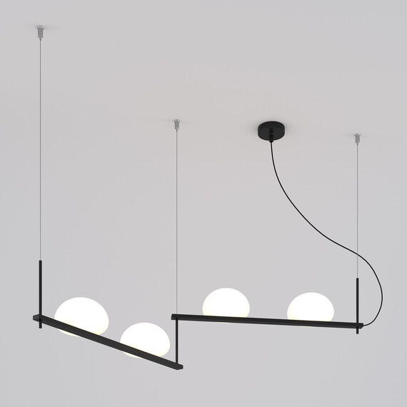 Подвесной светильник 70145/4 черный, фото , изображение 2