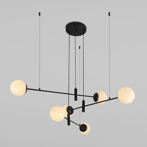 Подвесной светильник 70146/6 черный, фото 