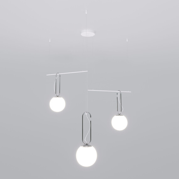 Подвесной светильник 70143/3 белый, фото 