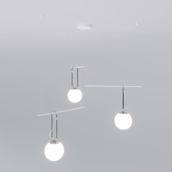 Подвесной светильник 70143/3 белый, фото , изображение 3