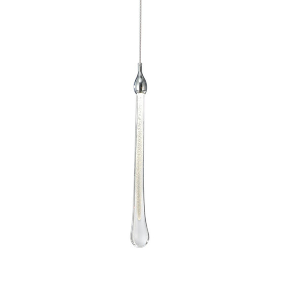 Подвесной светильник Teardrop 1 chrome, фото 