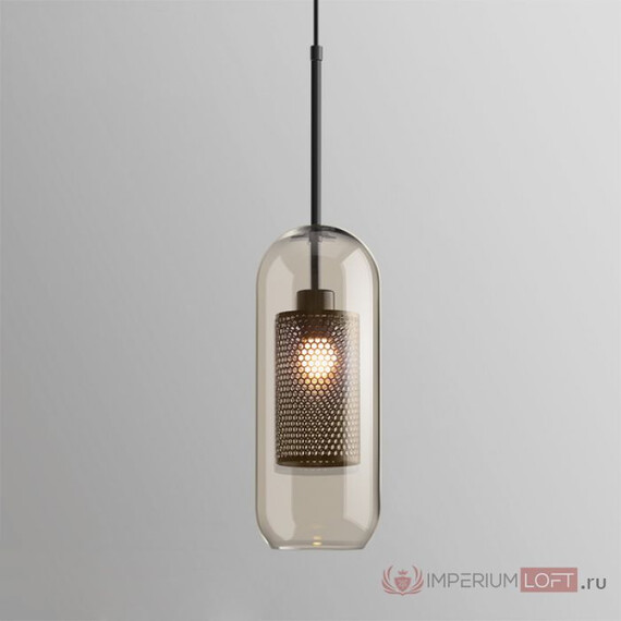Подвесной Светильник Catch Amber Cylinder S D12 By Imperiumloft, фото 