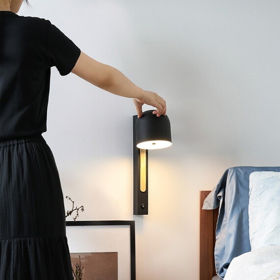 Светодиодное Бра Vic Wall Black By Imperiumloft, фото , изображение 2