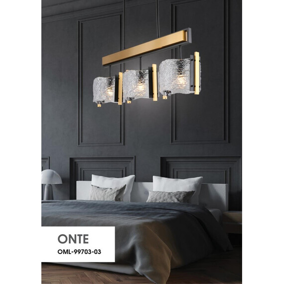 Светильник подвесной Omnilux Onte OML-99703-03, фото , изображение 3